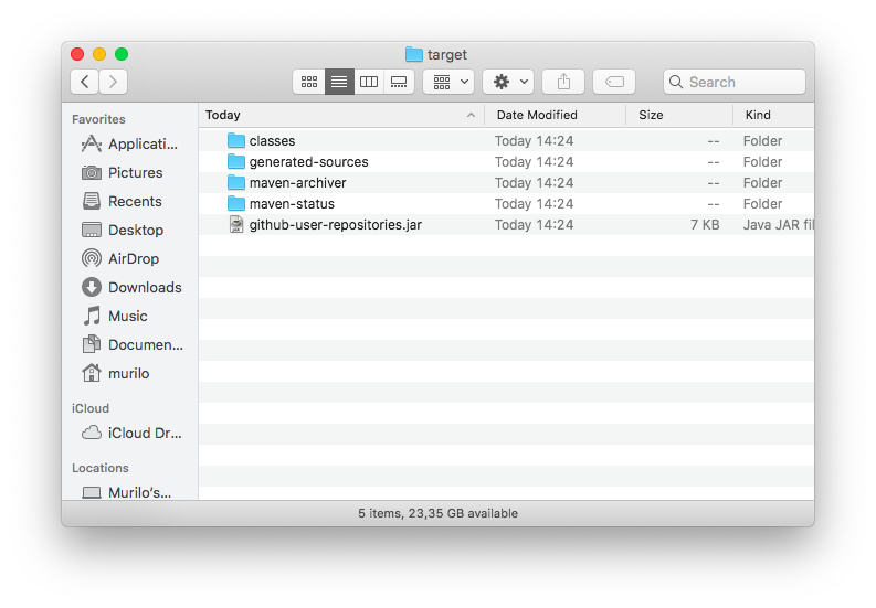 target maven-jar-plugin